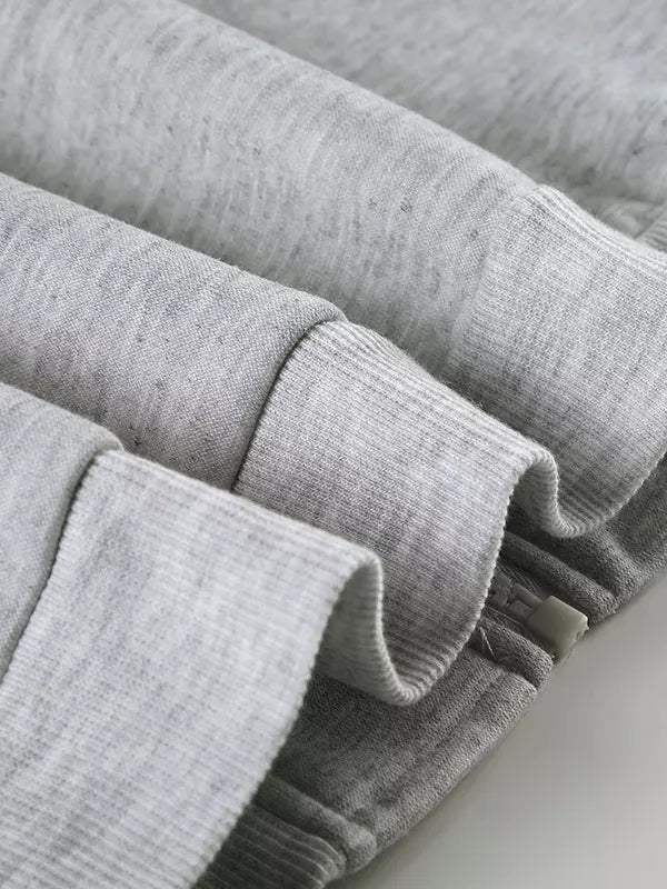 Gray Jacket For Women Stand Collar Long Sleeves Zipper Spring Outerwear 2025